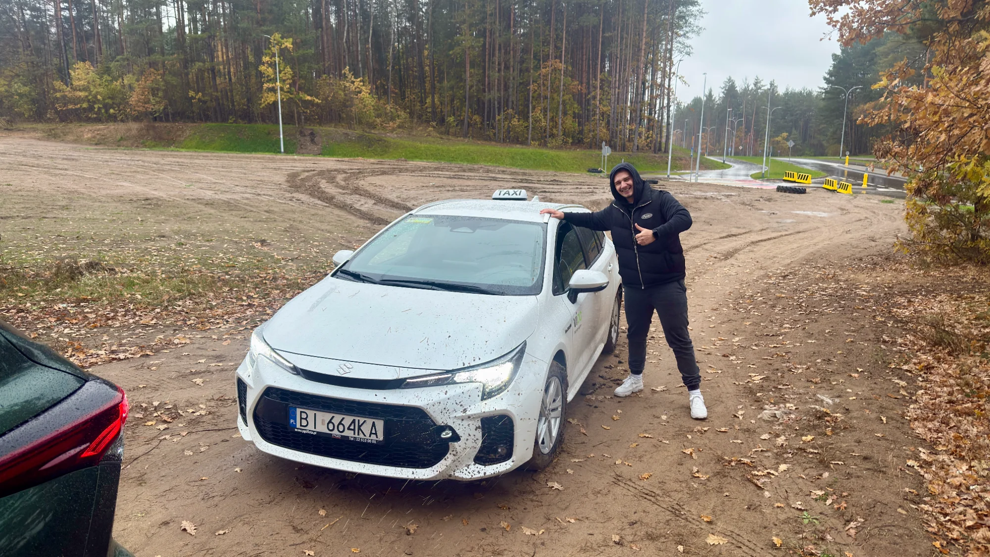 VIOO taxi w trudnych warunkach - dojedziemy wszędzie