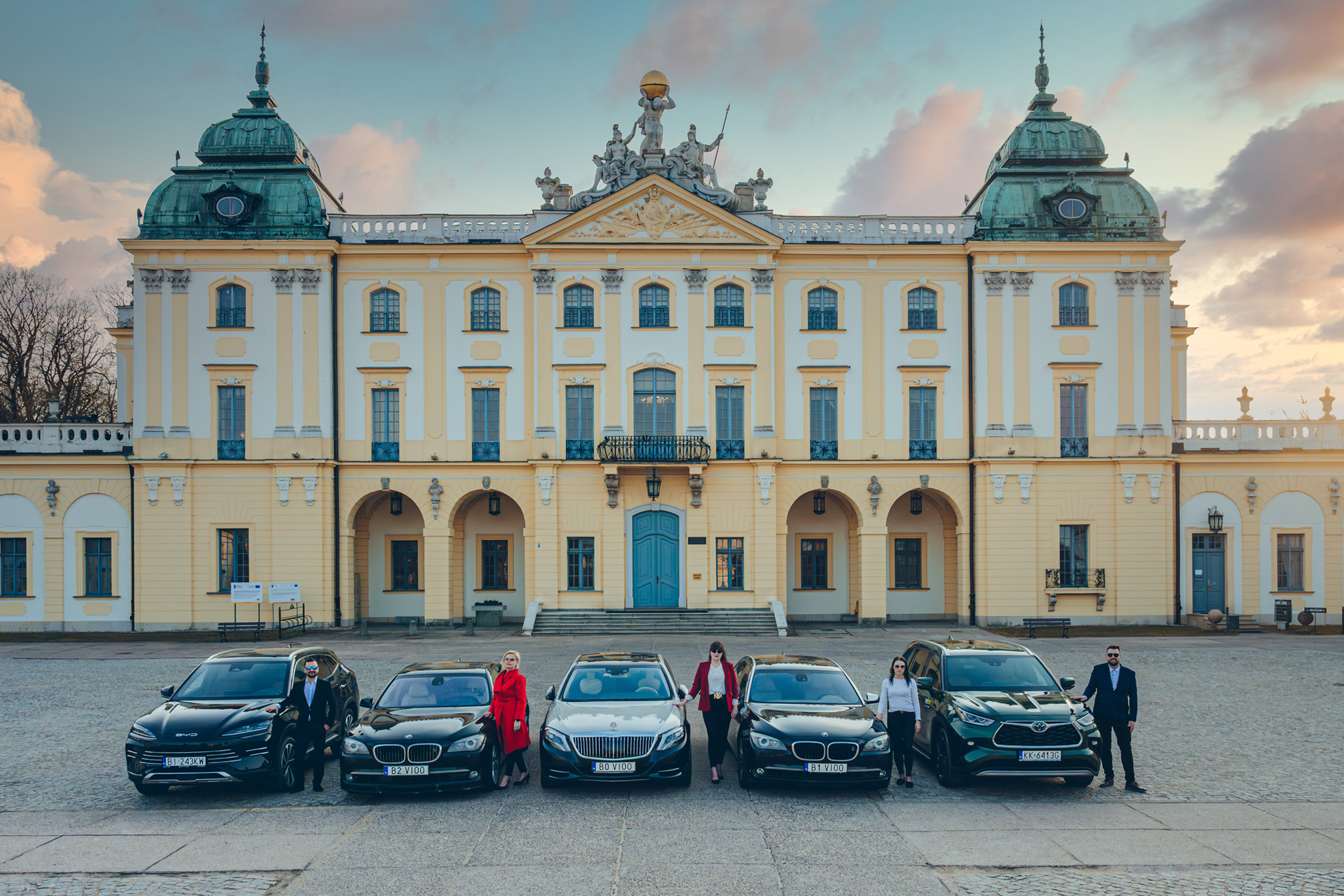 Kierowcy VIOO z flotą